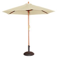 Parasol creme 3meter