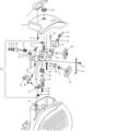 Exploded view slijpapparaat Berkel 834 4601-3761C