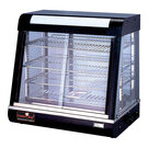 CaterChef warmhoudvitrine met verlichting, 90 cm, zwarte uitvoering