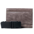 LD-O606 horeca portemonnee met gordel - grijs - foto 1
