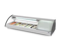 Sushivitrine / tapasvitrine - Arktic - 5x GN1/3 - 0° tot 12°C - 233757