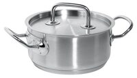 Kookpan (kitchen-line) met deksel, Ø160x(H)75mm, 1.5 liter