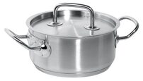 Kookpan (kitchen-line) met deksel, Ø280(H)120mm, 7,4 liter