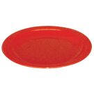 Kristallon polycarbonaat bord 23cm rood (Box 12)