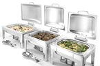 Chafing dish GN 12 satin finish