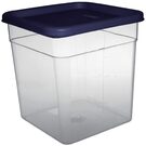 Vogue Kleurcode polycarbonaat voedseldoos vierkant, 7 ltr. 2