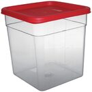 Vogue Kleurcode polycarbonaat voedseldoos vierkant, 7 ltr. 4