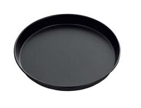 Pizza pan (bakblik), Ø 26 cm / H= 2.5 cm, blauwstaal