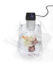 Gastronormdeksel met uitsparing voor sous vide stick - 1-1 - Polycarbonaat transparant - Hendi - 864203