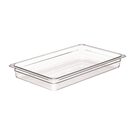 Gastronormbak - 1-1 - H 6,5 cm - polycarbonaat - transparant - Cambro - DM740